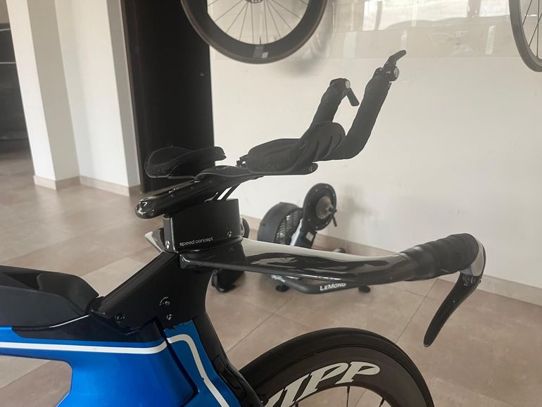 Used Trek Speed Concept 2019 2019 Road & Gravel, Blue — image 2 of 13