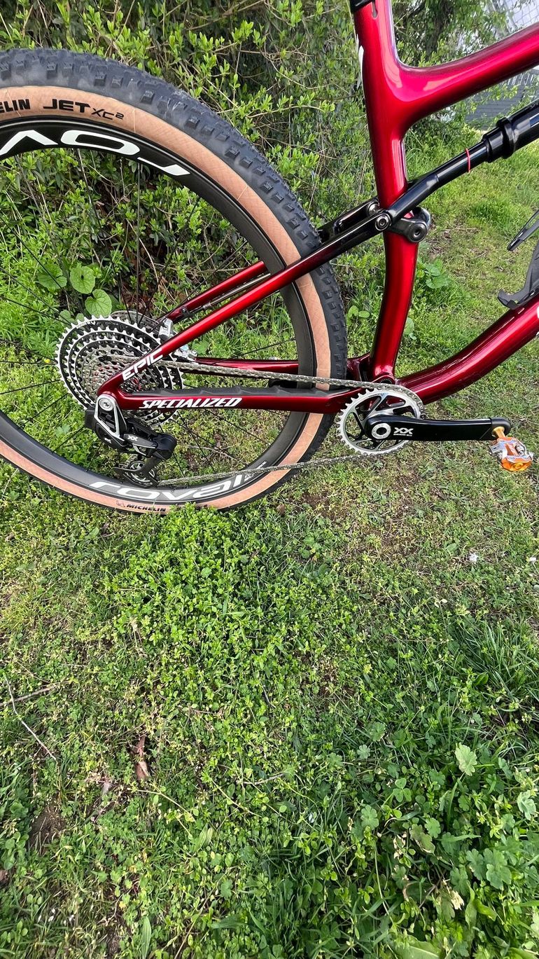 Used Specialized Epic Sram Eagle Transmission XX SL 2021 Mountainbike, Red — image 3 of 4