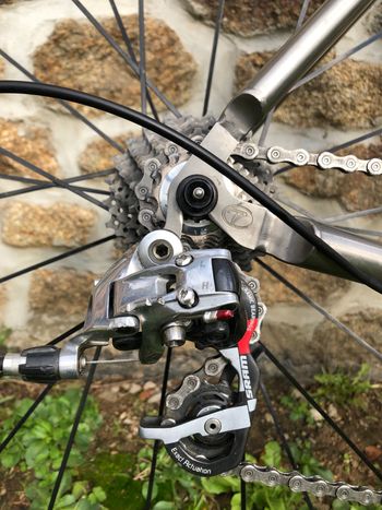 Used Seven Aerios 2009 Road & Gravel, Light Gray — image 5 of 9