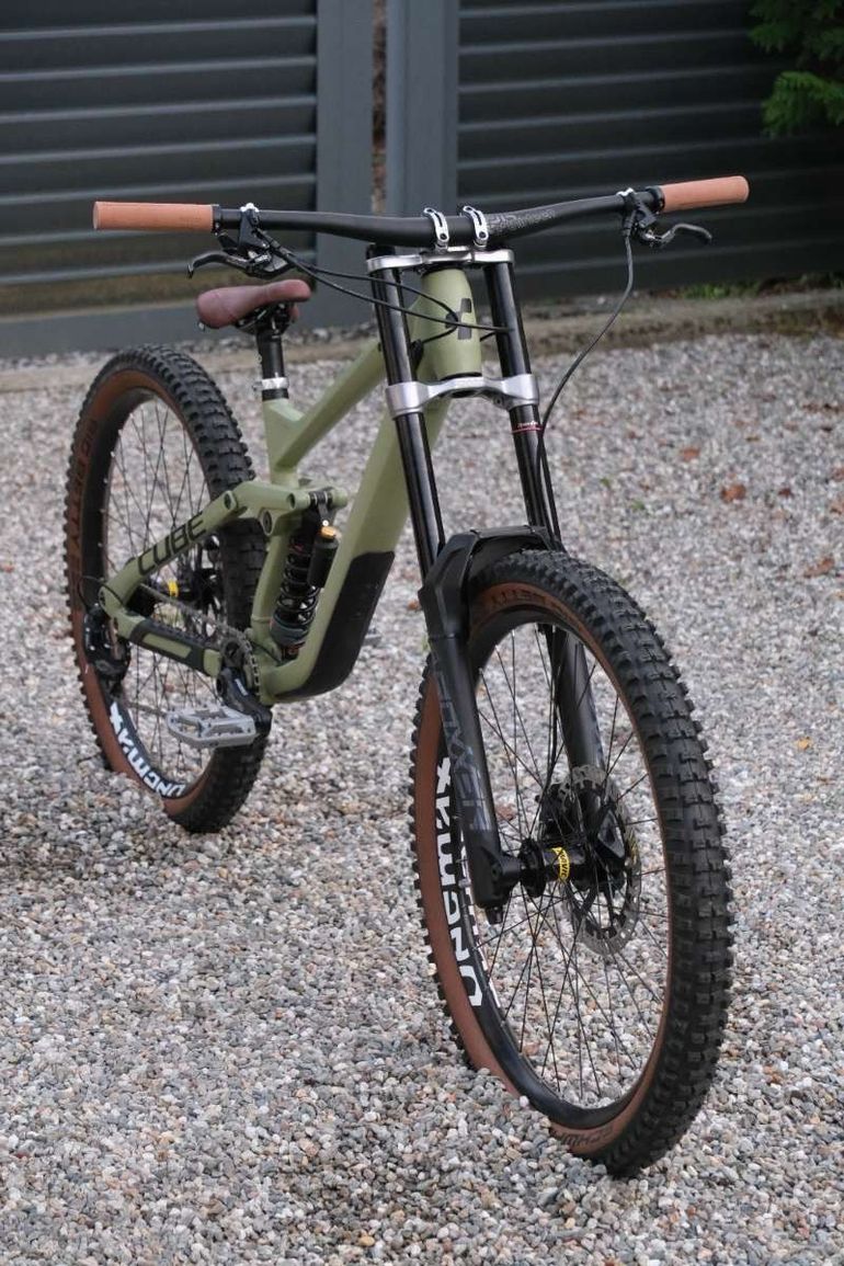 Used CUBE TWO15 RACE 27.5 2024 2024 Mountainbike, Green, 27.5 — image 2 of 13