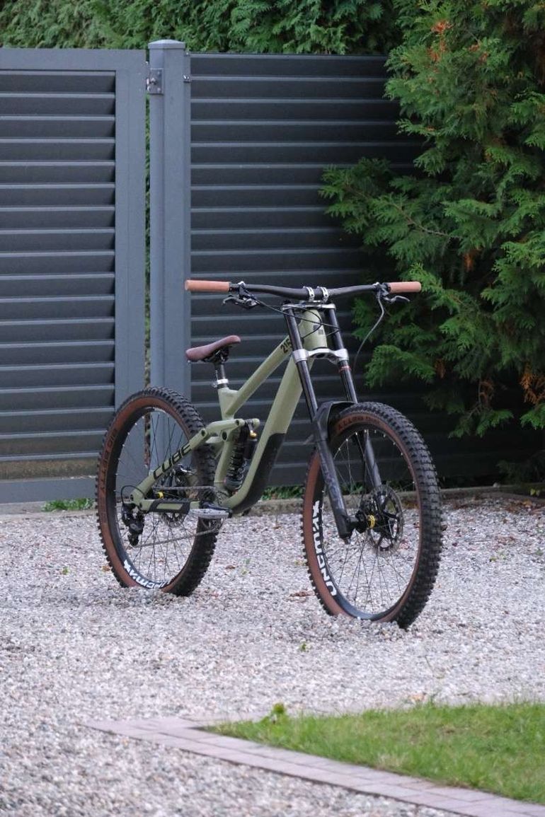 Used CUBE TWO15 RACE 27.5 2024 2024 Mountainbike, Green, 27.5 — image 4 of 13