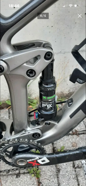 Used Trek Top fuel SRAM X01 2020 Mountainbike, Light Gray — image 4 of 7
