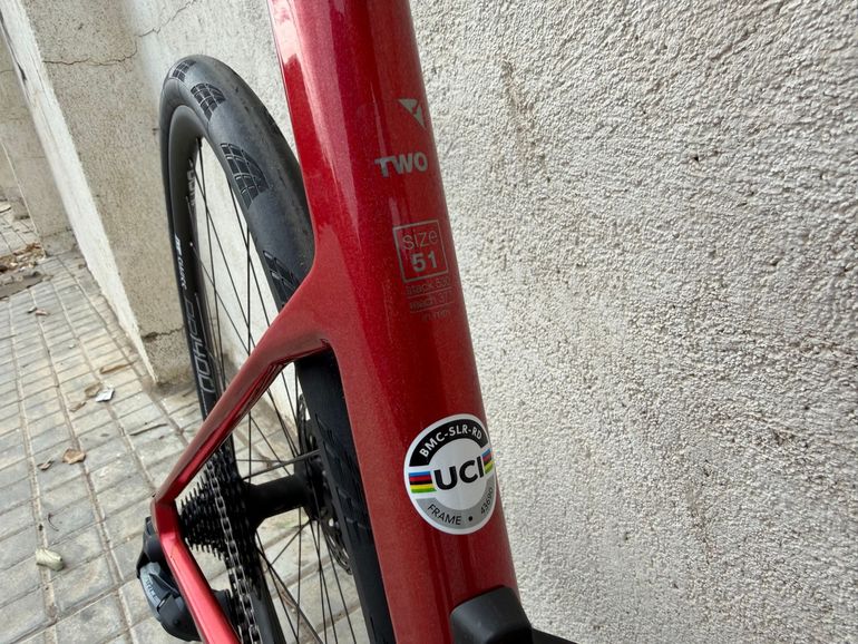 Used BMC Teammachine SRAM Force eTap AXS 2021 Road & Gravel, Red — image 13 of 14