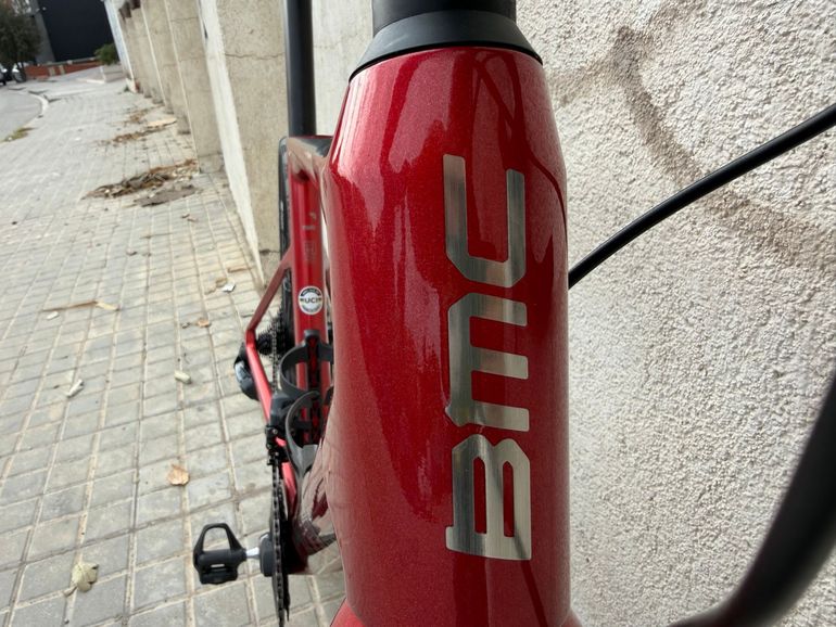 Used BMC Teammachine SRAM Force eTap AXS 2021 Road & Gravel, Red — image 9 of 14