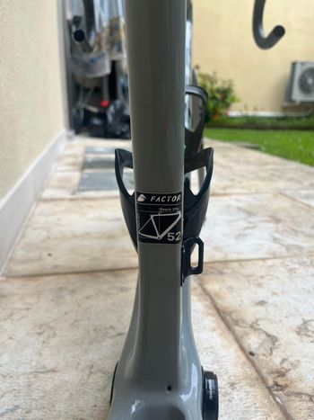 Used Factor O2 - SRAM Force 2023 Frameset 2023 Road & Gravel, Light Gray — image 5 of 5