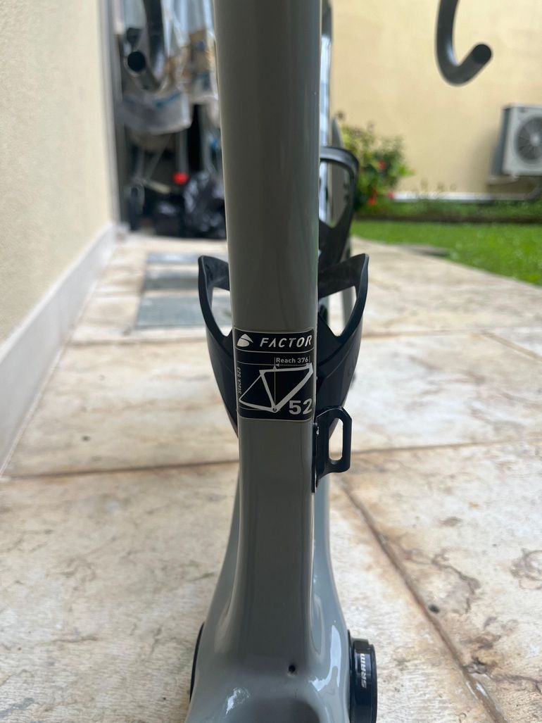 Used Factor O2 - SRAM Force 2023 Frameset 2023 Road & Gravel, Light Gray — image 5 of 5