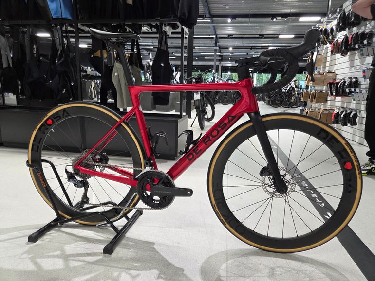 Used De Rosa Merak 2024 Road & Gravel, Red — image 3 of 5
