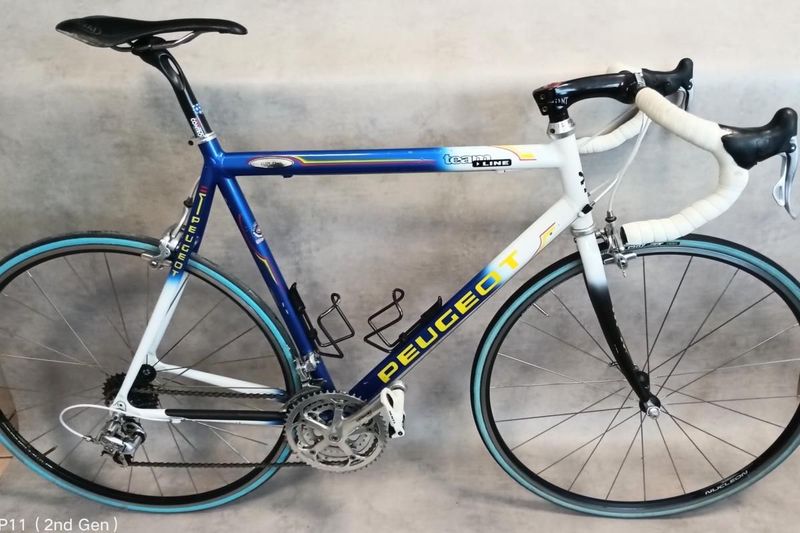 Peugeot Team Line Campagnolo Racing Vélo De Course 1990 Road & Gravel d'occasion