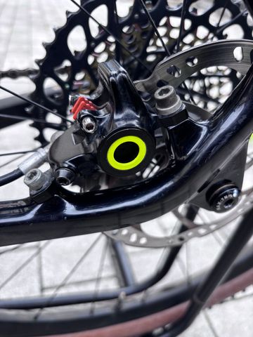 Gebrauchtes Lee Cougan Rampage RE Sram Eagle Transmission XX 2023 Mountainbike, Schwarz — Bild 8 von 13