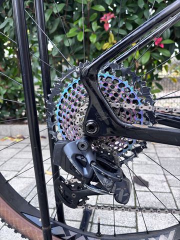 Gebrauchtes Lee Cougan Rampage RE Sram Eagle Transmission XX 2023 Mountainbike, Schwarz — Bild 3 von 13