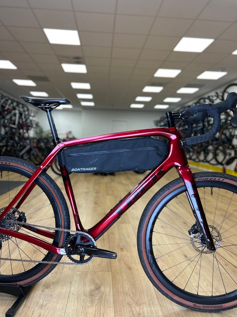 Used Trek Checkpoint SL 6 eTap 2023 2023 Road & Gravel, Red — image 11 of 24
