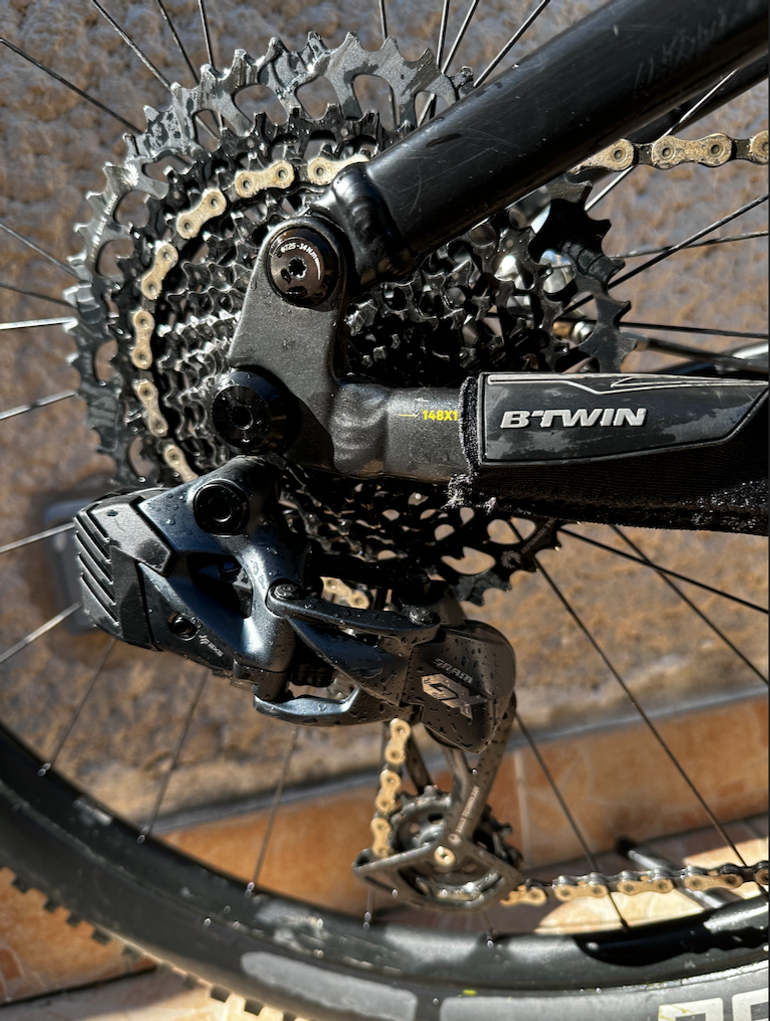 Used ROCKRIDER XC 500 S 2022 Mountainbike, Black — image 10 of 13