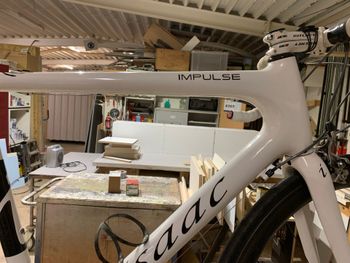 Used Issac Impulse 2016 Road & Gravel, White — image 8 of 14