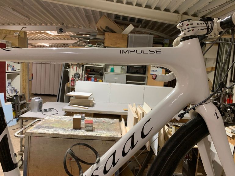 Used Issac Impulse 2016 Road & Gravel, White — image 8 of 14