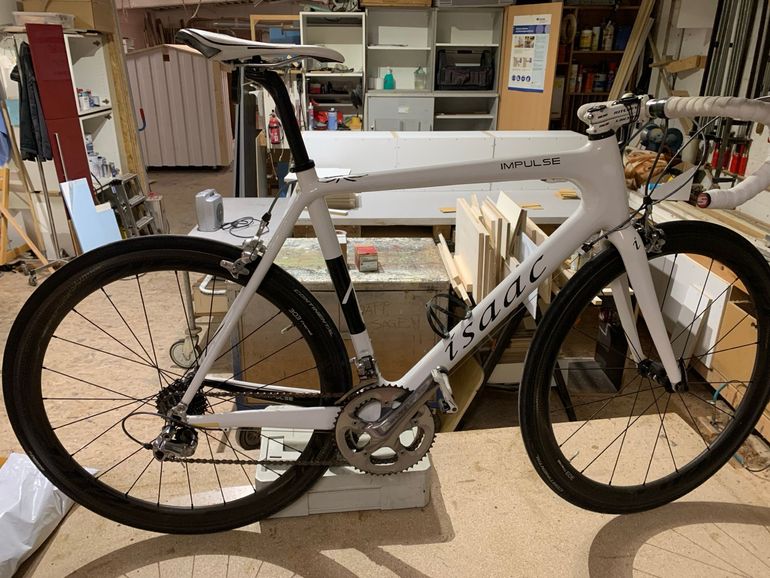 Used Issac Impulse 2016 Road & Gravel, White — image 1 of 14