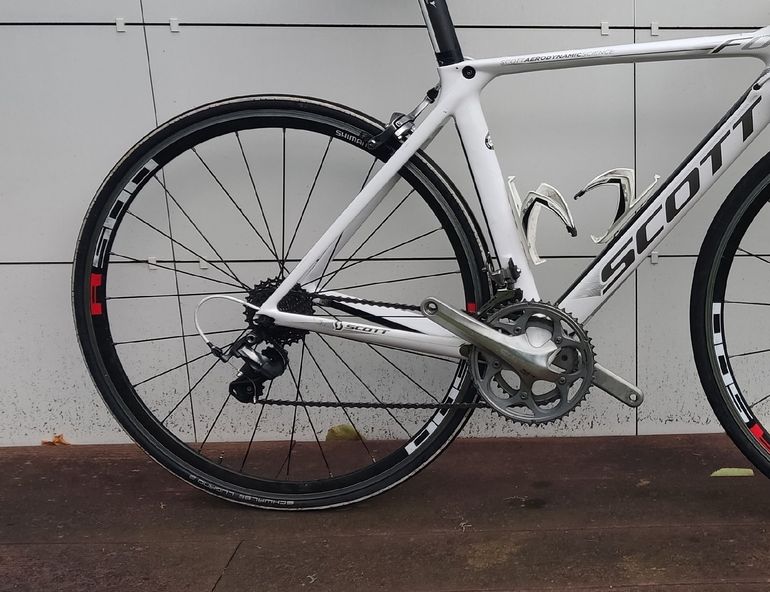 Used Scott Foil 40 2012 2012 Road & Gravel, White — image 3 of 4