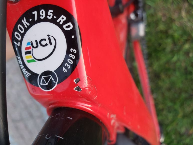 Used Look 795 BLADE RS 2020 2020 Road & Gravel, Red — image 8 of 8
