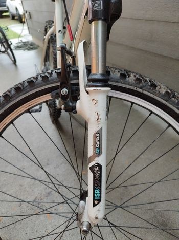 Used Trek 820 2008 2008 Mountainbike, White — image 10 of 11