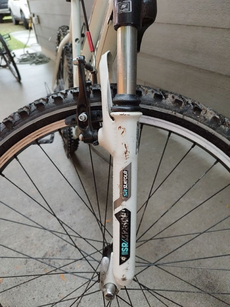 Used Trek 820 2008 2008 Mountainbike, White — image 10 of 11