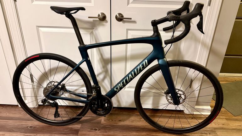 Used Specialized Roubaix SL8 Comp 2024 2024 Road & Gravel, Blue — image 2 of 5