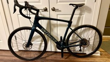Used Specialized Roubaix SL8 Comp 2024 2024 Road & Gravel, Blue — image 1 of 5