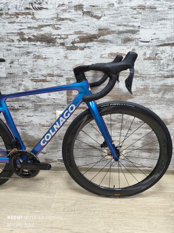 Used Colnago V4RS Disc 2025 2025 Road & Gravel, Blue — image 8 of 21