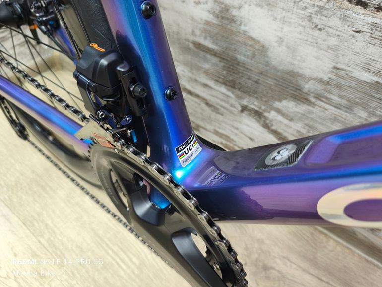 Used Colnago V4RS Disc 2025 2025 Road & Gravel, Blue — image 7 of 21