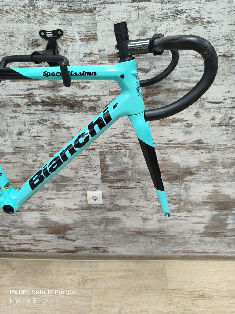 Used Bianchi Specialissima Frameset 2020 Road & Gravel, Green — image 5 of 13