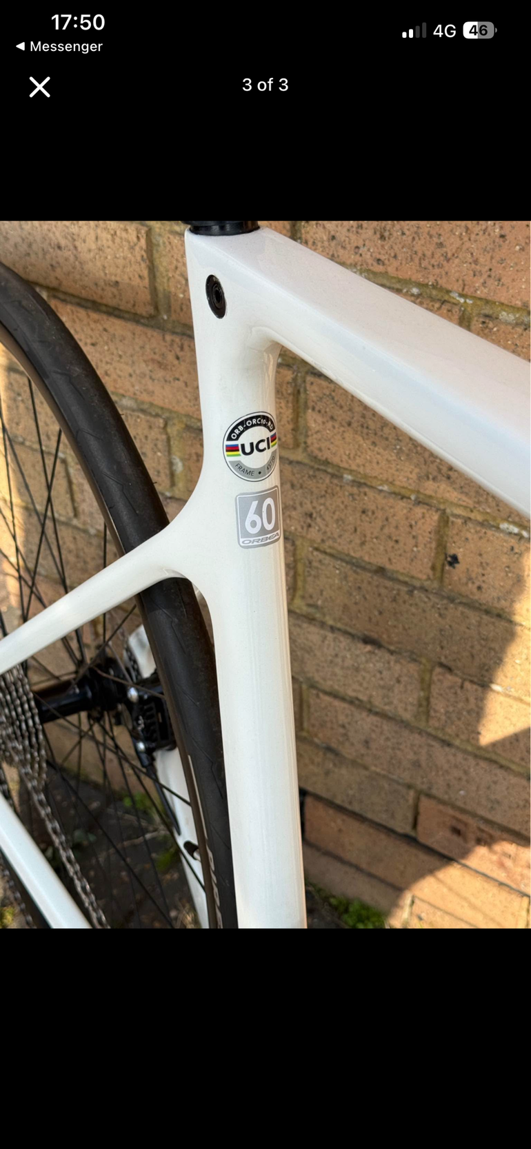 Used Orbea ORCA M30 2021 2021 Road & Gravel, White — image 8 of 8