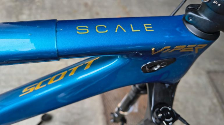 Used Scott Scale Frameset 2019 Mountainbike, Blue — image 11 of 15