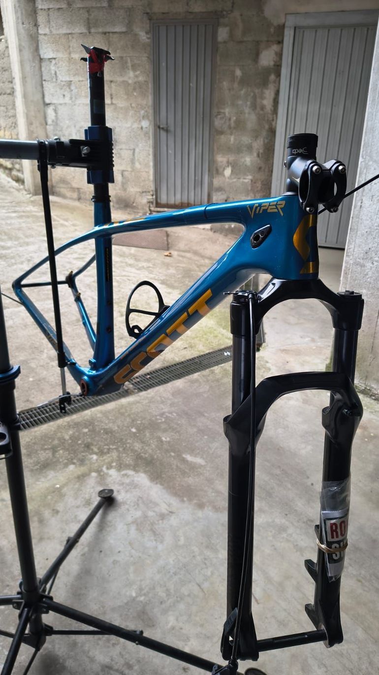 Used Scott Scale Frameset 2019 Mountainbike, Blue — image 2 of 15