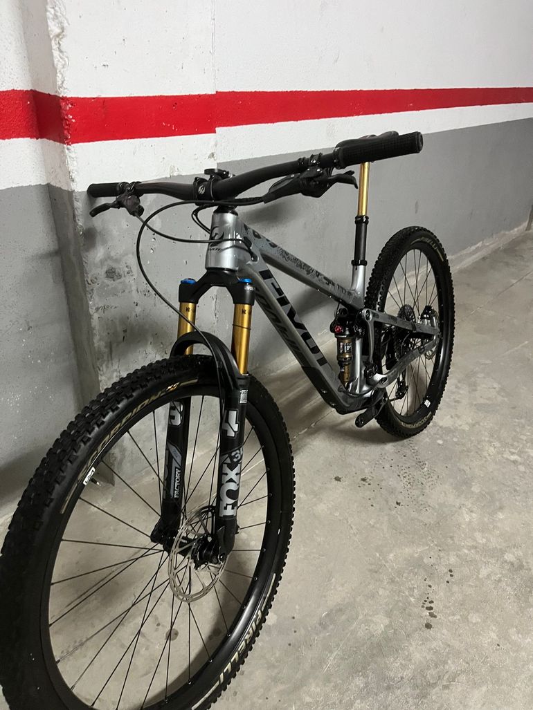 Used Pivot Trail 429 2024 Mountainbike, Light Gray, 29 — image 2 of 10