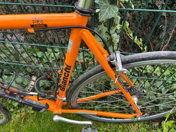 Used Bianchi Mega Pro 1999 Road & Gravel, Orange — image 3 of 4