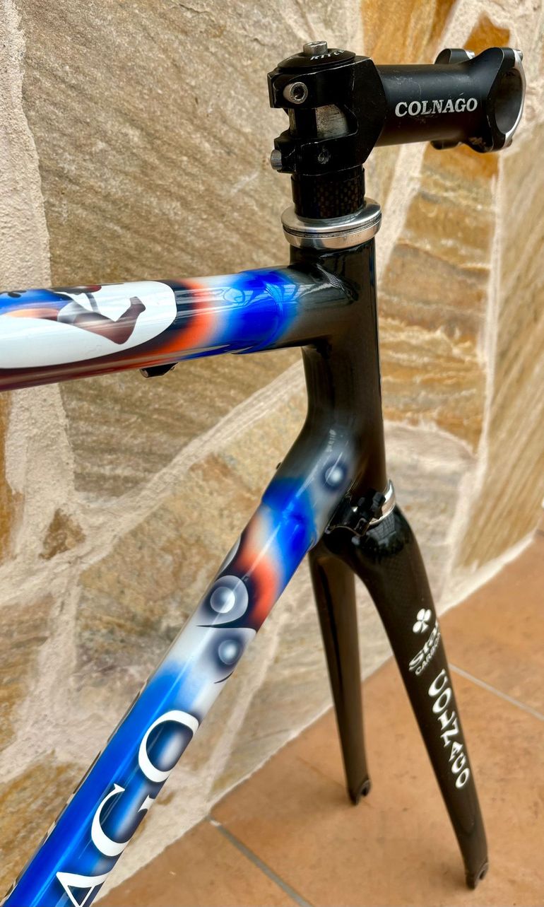 Used Colnago C40 2000 Road & Gravel, Blue — image 6 of 29