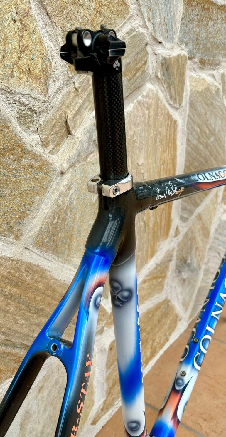 Used Colnago C40 2000 Road & Gravel, Blue — image 4 of 29