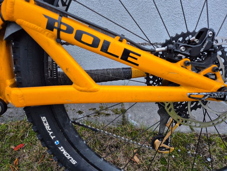 Used Pole Evolink 131/110 Frameset 2020 Mountainbike, Orange — image 5 of 9