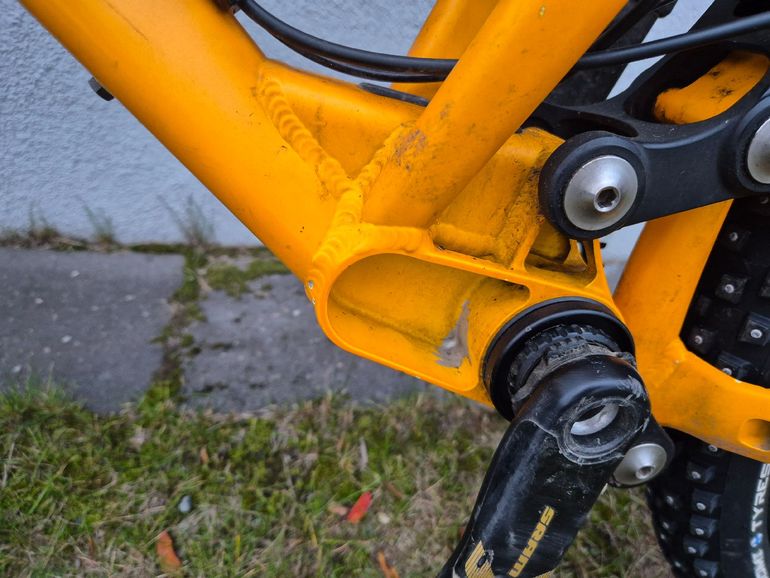 Used Pole Evolink 131/110 Frameset 2020 Mountainbike, Orange — image 4 of 9