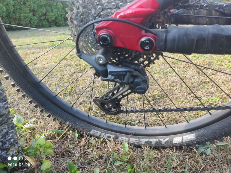 Used Cannondale Habit 4 2024 2024 Mountainbike, Red, 27.5 — image 6 of 8