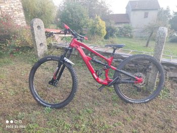 Used Cannondale Habit 4 2024 2024 Mountainbike, Red, 27.5 — image 8 of 8