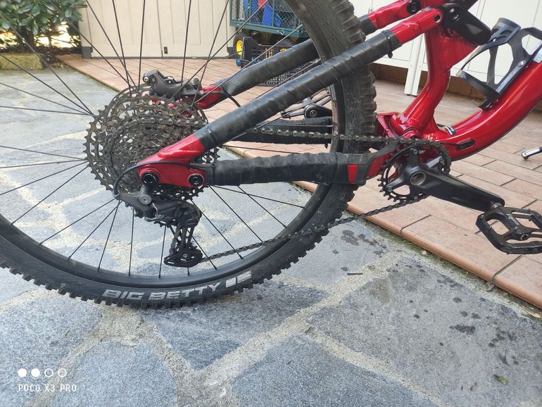 Used Cannondale Habit 4 2024 2024 Mountainbike, Red, 27.5 — image 3 of 8