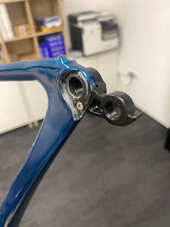 Used Cannondale Hi-mod Frameset 2021 Road & Gravel, Blue — image 4 of 10