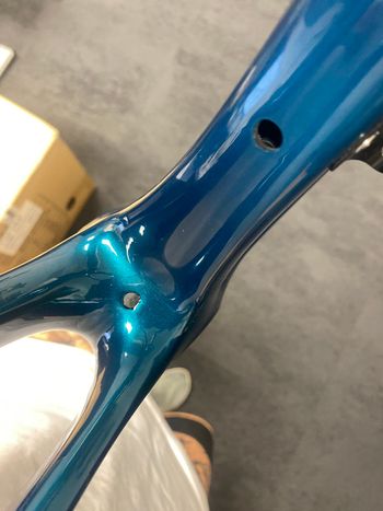 Used Cannondale Hi-mod Frameset 2021 Road & Gravel, Blue — image 2 of 10