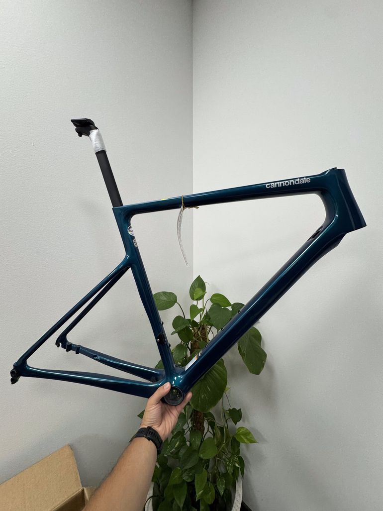 Used Cannondale Hi-mod Frameset 2021 Road & Gravel, Blue — image 1 of 10