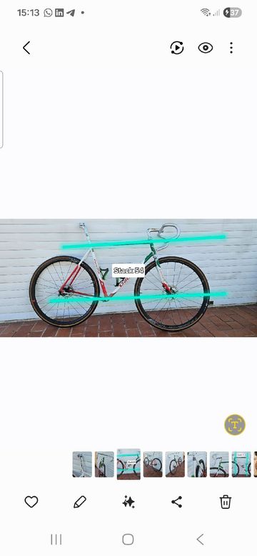 Used Daccordi NEW GRIFFE 2021 Road & Gravel, White — image 10 of 10