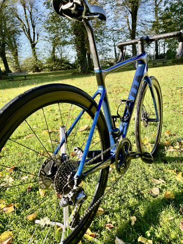 Used Giant Defy Advanced Pro 1 2022 2022 Road & Gravel, Blue — image 2 of 5