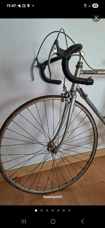 Used Vintage CORBETTA 1978 Road & Gravel, Light Gray — image 2 of 9