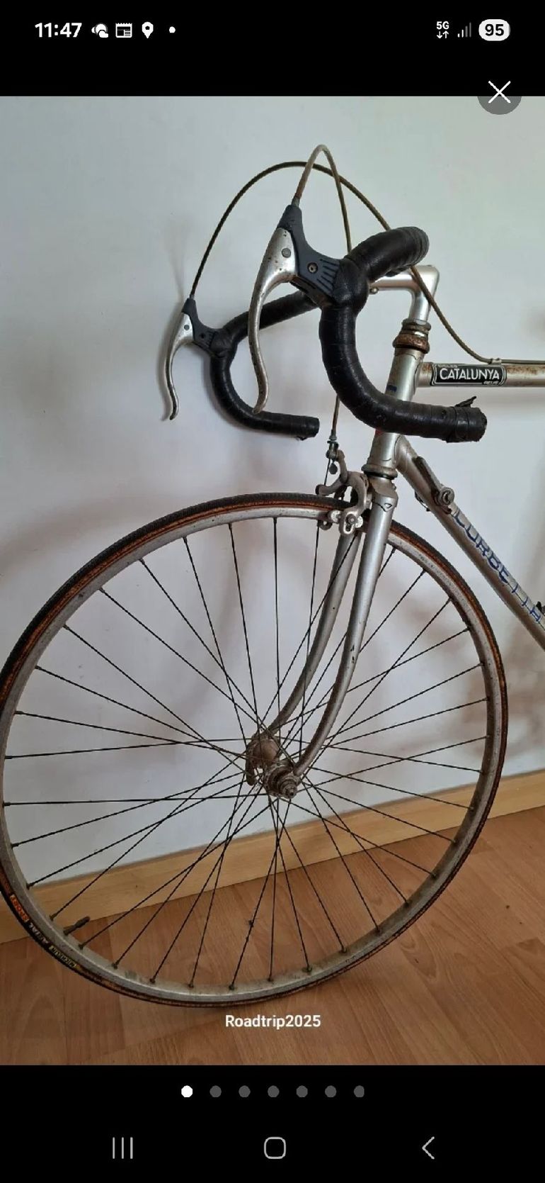 Used Vintage CORBETTA 1978 Road & Gravel, Light Gray — image 2 of 9