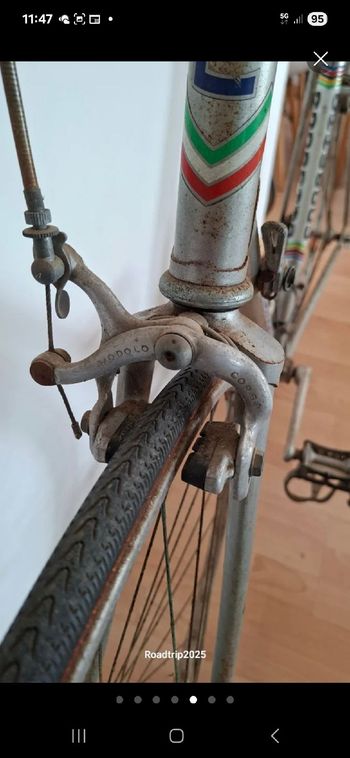 Used Vintage CORBETTA 1978 Road & Gravel, Light Gray — image 6 of 9