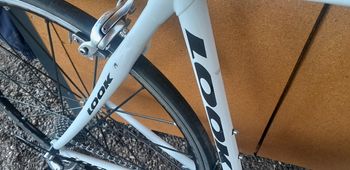 Used Look 585 2009 Road & Gravel, White — image 5 of 6