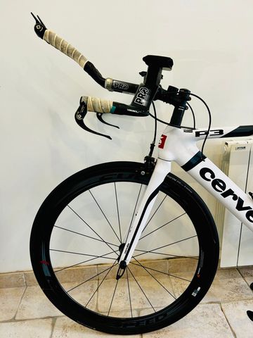 Used Cervélo CERVELO P3 2012 Road & Gravel, White — image 8 of 16